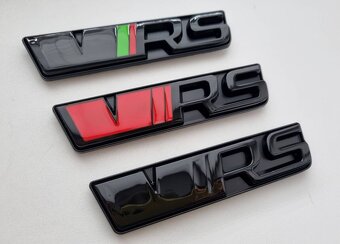 SKODA VRS LOGO RS NAPIS - 3