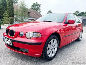 BMW 316Ti COMPACT 1.MAJ 78.000KM KOUPENO ČR TOP - 3