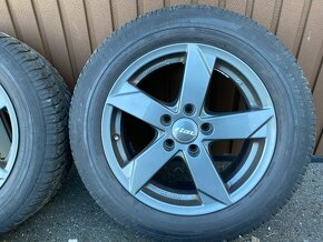 VW Touran Alu kola 16" Rial 5x112 zimni - 3