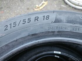 Pneu 215/55 r18 Michelin letní - 3