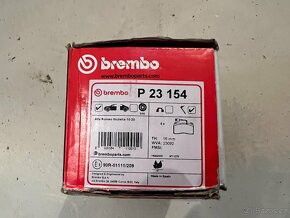 Brzdové destičky BREMBO P23154 (Alfa Giulietta) - 3