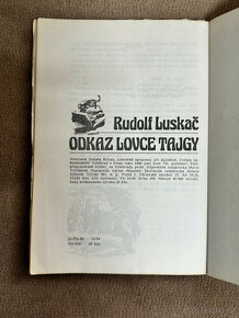 Odkaz lovce tajgy (Rudolf Luskač) - 3