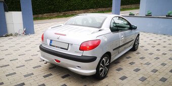 Peugeot 206 CC Kabriolet 1,6i - 80kw. SLUŠNÝ STAV I VÝBAVA - 3