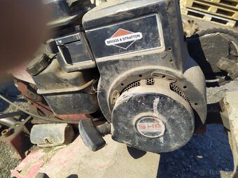 Motokultivátor Mountfield 5hp, přívěs, pluh, brána - 3