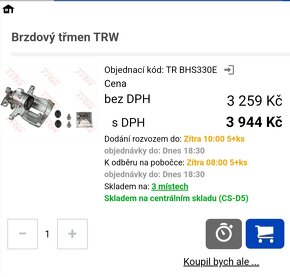 Brzdový třmen VW - 3