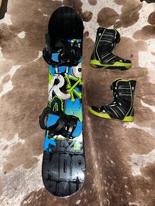 Snowboard Morrow Blaze 128 cm, boty K2 vel.39 cena extra - 3