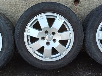 LETNÍ ALU kola FORD 16“.. rozteč 5x108 .. pneu 205/55 R16 - 3