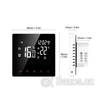 ME81H Smart WIFI LCD termostat topení - 3