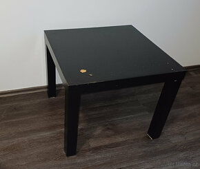 Černý stolek 55x55 cm - 3