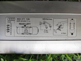 Střešní nosníky na A6 C7 ( 4G ) sedan - 3