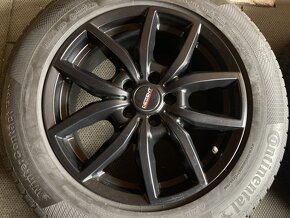 Alu kola DEZENT 17" 5x108 zimnní CONTINENTAL 225/65R17 - 3