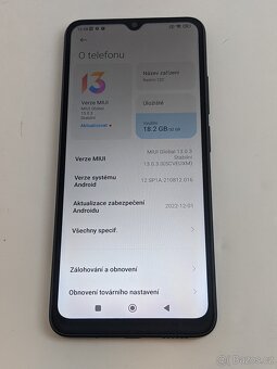 Xiaomi Redmi 12C 3/32gb black. Záruka 6 měsíců. - 3