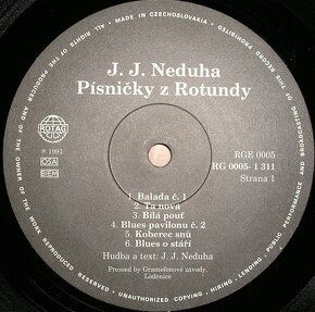 Jaroslav Jeroným Neduha & Jiří Hradec – Rotunda  (LP) - 3