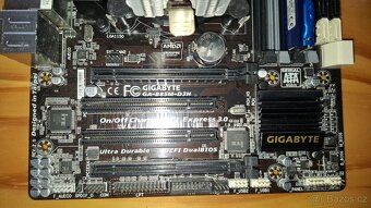 i5-4590, RAM 8GB Fury, orig. Win krabice, GIGABYTE B85M-D3H - 3