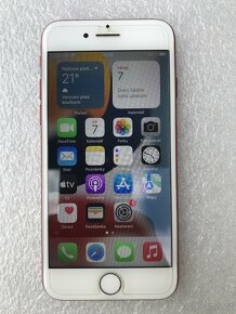 iPhone 7 Red 128 Gb, zachovalý - 3