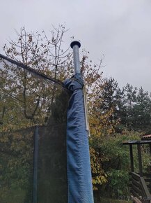 Trampolína 3,5 m s žebříkem+ žebřík na lezení - 3