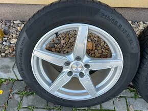 Zimní sada ALU kol Škoda Superb III 215/55 R17 - 3