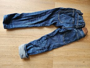 Zateplené rifle Denim vel. 110 - 3