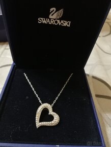 Swarovski náhrdelník - srdce - 3