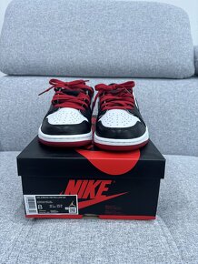 Air Jordan 1 low OG (Black toe) vel 41 - 3