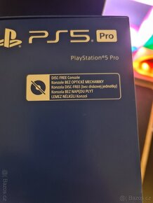 SONY PLAYSTATION 5 PRO, NOVÁ NEROZBALENÁ IHNED K ODBĚRU - 3