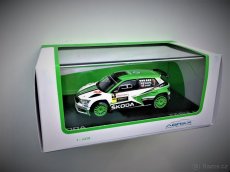 Model ŠKODA Fabia III R5 Rally Č.Krumlov 2017  Abrex 1/43 - 3