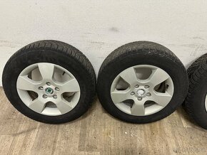 Alu kola Škoda Octavia 5x112 R15 zimní kola - 3