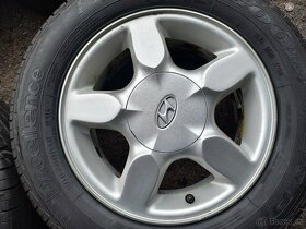 Sada Orig ALU kol Hyundai 205/60R15 letní - 3