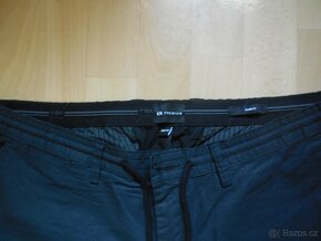 pánské C&A černé kalhoty zip elast. guma Slim 40/32 XL p.100 - 3