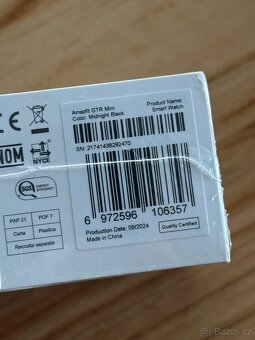 Nové chytré hodinky Amazfit GTR mini Midnight Blue - 3