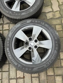 ORIGINÁL Alu Škoda ORION R16, 5x112 - ZIMNÍ PNEU - 3