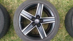 alukola Aluett 17",5x112, letní Norauto 225/45/17 - 3