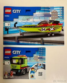 Lego City 60254 Přeprava závodního člunu - 3