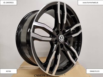 Vw Eos, Golf, Caddy alu disky R19 5x112 ET52 8,5J 1201 - 3