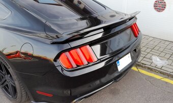 Spoiler Ford Mustang, zadní křídlo Mustang, nové, černý lesk - 3