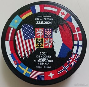 2x PUK z MS 2024 ze čtvrtfinále USA vs. ČESKO. - 3