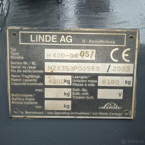 Linde H 40 D - 3