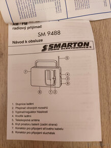 Přenosné rádio Smarton SM 9488 - 3