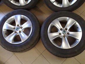 alu kola 5x112 r16 original škoda yeti 215/60/16 - 3