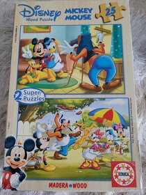 Puzzle ,Prasátko Peppa, Mickey,Mimoni - 3