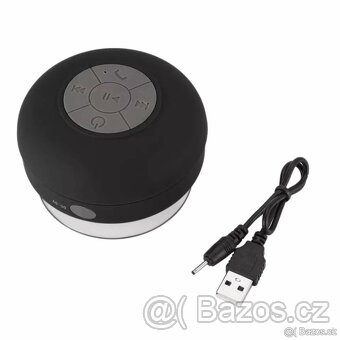 Nový vodotěsný bluetooth repráček do sprchy nebo k bazénu - 3