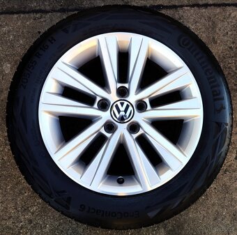 Originál alu sada disků VW Golf, Touran, Caddy 5x112 R16 - 3