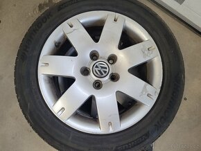 Prodám velmi sadu alu kol 5x112 205/55 R16 - 3