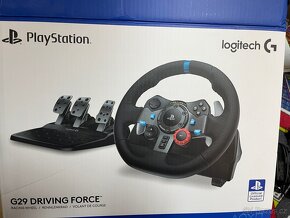 Logitech G29 Driving Force - Volant k PC PS 3-5 - 3