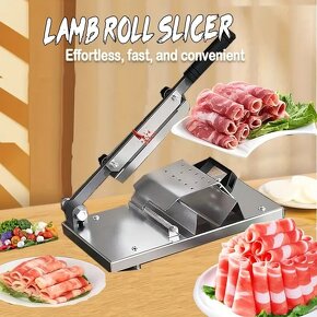 Ruční nerezový kráječ na mražené maso a zeleninu "Slicer" - 3