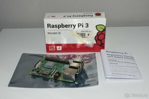 Raspberry Pi 3 B + PiJuice baterie + další (kamera, senzory) - 3