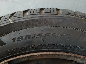 Zimní pneu a disky 195/55 R16 4ks - 3