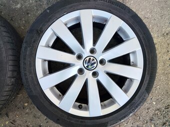 17"zimní alu sada Solo 5x112 origo Passat B6 Touran Caddy - 3