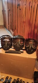 Příslušenství paintball/airsoft, masky, stahovací pásky... - 3