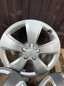 17" ALU kola – 5x112R 17 Audi tmavé ET48 - 3